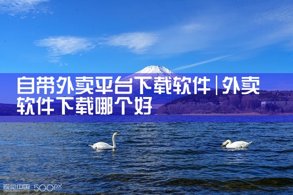 自带外卖平台下载软件
